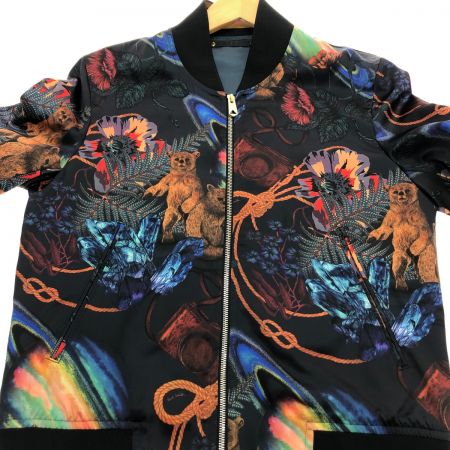 Paul Smith ポールスミス 総柄ブルゾン Sサイズ PF-0C-36044 ブラック系