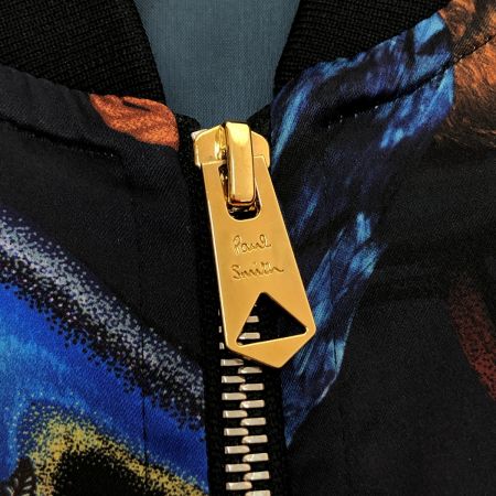  Paul Smith ポールスミス 総柄ブルゾン Sサイズ PF-0C-36044 ブラック系