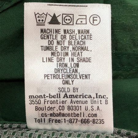  mont･bell モンベル O.D.ベスト Lサイズ 1103253 グリーン