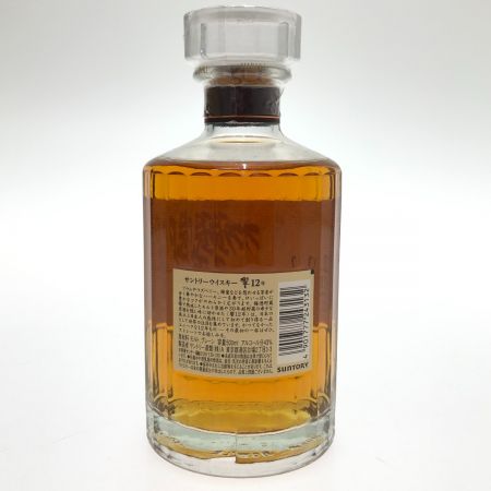 【北海道内限定発送】 HIBIKI サントリーヒビキ 響 ウイスキー 12年 500ml 43％ 未開栓