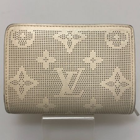  LOUIS VUITTON ルイヴィトン 二つ折り財布 マヒナ ポルトフォイユ クレア 本体のみ M83075 ベージュ系