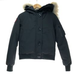 □□ CANADA GOOSE カナダグース ラブラドール ボンバー ダウンジャケット Sサイズ 7967JL ブラック Aランク