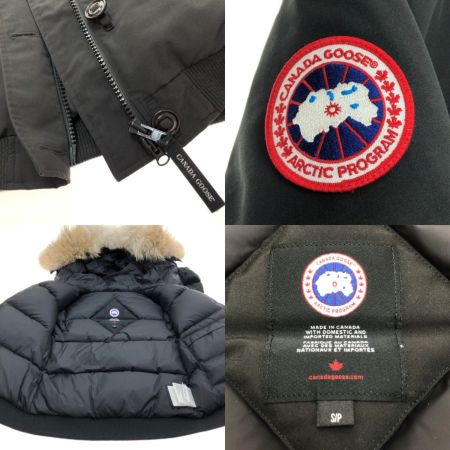  CANADA GOOSE カナダグース ラブラドール ボンバー ダウンジャケット Sサイズ 7967JL ブラック