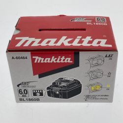□□ MAKITA マキタ バッテリー　6.0Ah　18V BL1860B Sランク