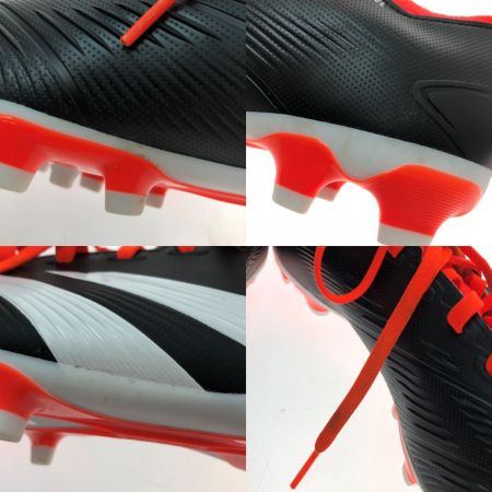  adidas アディダス プレデター 24 LEAGUE Low HG/AG サッカーシューズ 27cm 本体のみ IG7725 ブラック x ホワイト