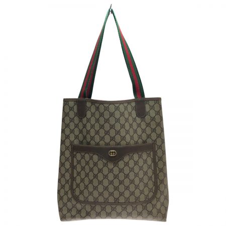  GUCCI グッチ オールドグッチ シェリーライン トートバッグ 本体のみ 40.02.003 ブラウン