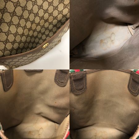  GUCCI グッチ オールドグッチ シェリーライン トートバッグ 本体のみ 40.02.003 ブラウン