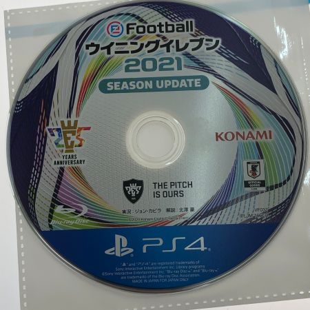  KONAMI Playstation4　ウイニングイレブン2021 本体のみ