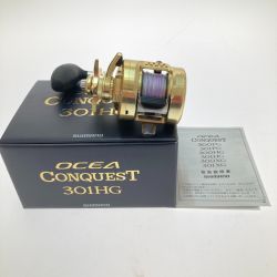 □□ SHIMANO シマノ 22オシアコンクエスト 301HG 左ハンドル 044457 Aランク