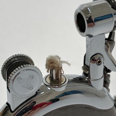  Vivienne Westwood ヴィヴィアン・ウエストウッド メタルORB チェーン付 オイルライター メタルグレー