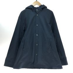 □□ BEAMS ビームス フーディー コート XLサイズ 42-18-0037-413 ネイビー Bランク