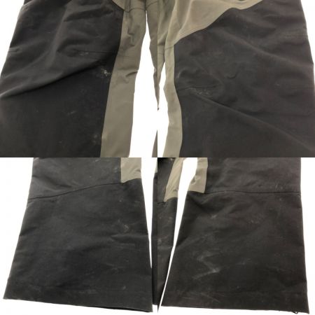  SIMMS GORE-TEX フィッシングジャケット・パンツセット 上下サイズ違い オレンジ×グレー