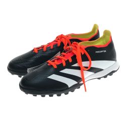 □□ adidas アディダス プレデター 24 LEAGUE ロー TF サッカーシューズ 26.5cm IG7723 ブラック x ホワイト Aランク