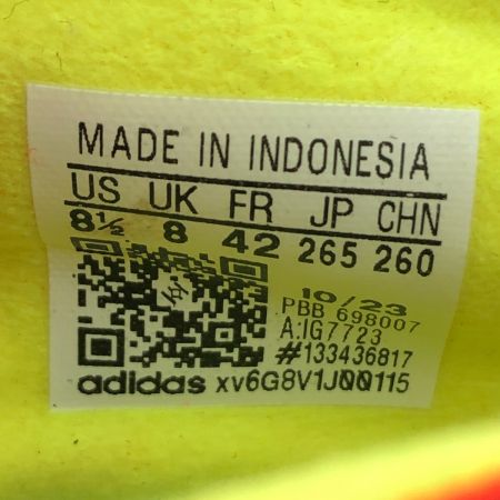  adidas アディダス プレデター 24 LEAGUE ロー TF サッカーシューズ 26.5cm IG7723 ブラック x ホワイト