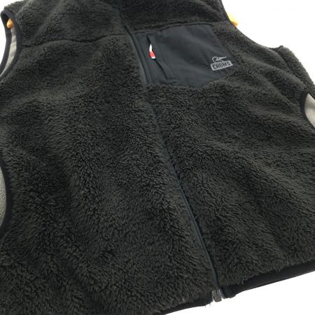  CHUMS チャムス ボンディングフリースベスト Lサイズ CH04-1278 ブラック