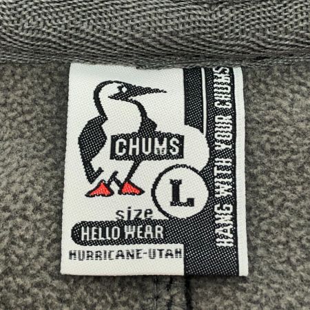  CHUMS チャムス ボンディングフリースベスト Lサイズ CH04-1278 ブラック