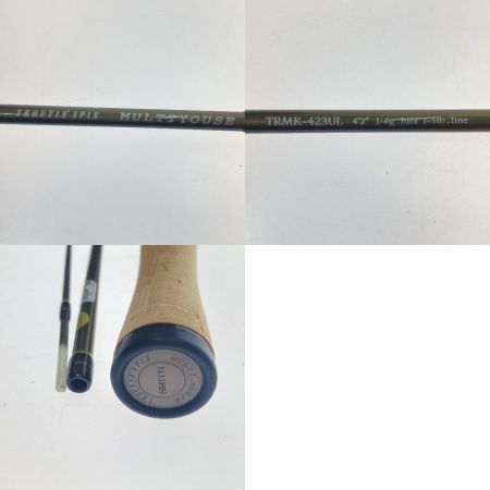  SMITH LTD スミス(釣具) トラウティンスピンマルチュース TRMK-423UL