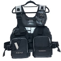 □□ SHIMANO シマノ XEFO ゲームベスト フリーサイズ VF-278R ブラック Bランク