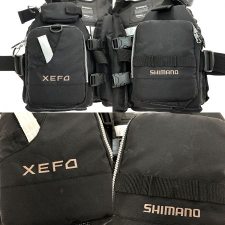  SHIMANO シマノ XEFO ゲームベスト フリーサイズ VF-278R ブラック