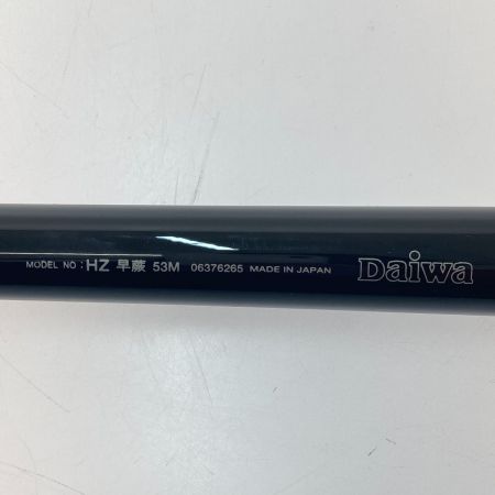  DAIWA ダイワ HZ 早蕨 さわらび 渓流竿 53M ロッド 06376265 本体のみ