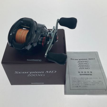 スコーピオン MD 200XG 右巻き シマノ SHIMANO 046918 釣り用品 リール ベイトリール