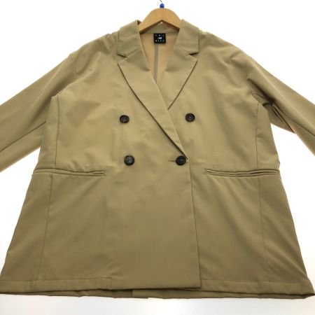  NEW BALANCE ニュー・バランス THE CITY ウインドフルジップジャケット Lサイズ JWJL2205 ベージュ