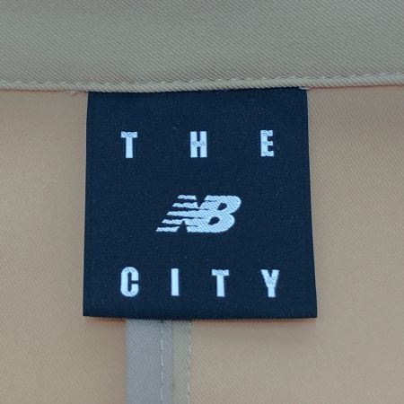  NEW BALANCE ニュー・バランス THE CITY ウインドフルジップジャケット Lサイズ JWJL2205 ベージュ