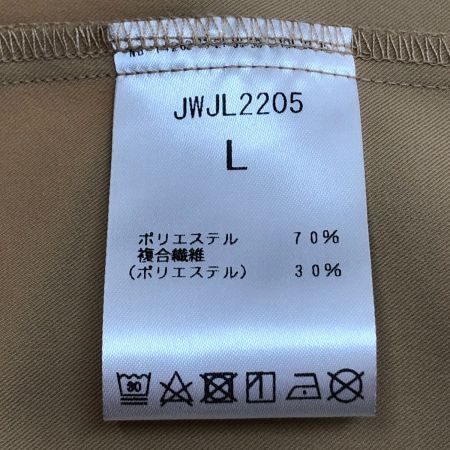  NEW BALANCE ニュー・バランス THE CITY ウインドフルジップジャケット Lサイズ JWJL2205 ベージュ