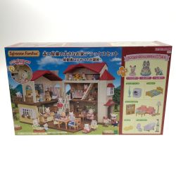 □□ シルバニアファミリー 赤い屋根の大きなお家 デラックスセット 22-RZ Sランク