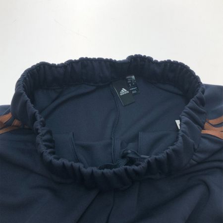  adidas アディダス ルーズフィット ダブルニットスカート Lサイズ JG3842 ネイビー