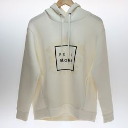 □□ UNION STATION ユニオンステーション Lilly&Emma/リリー&エマ 別注 オリジナルプリントパーカ Mサイズ M0831UTR003 ホワイト Aランク