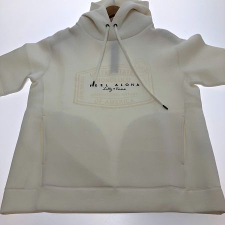  UNION STATION ユニオンステーション Lilly&Emma/リリー&エマ 別注 オリジナルプリントパーカ Mサイズ M0831UTR003 ホワイト