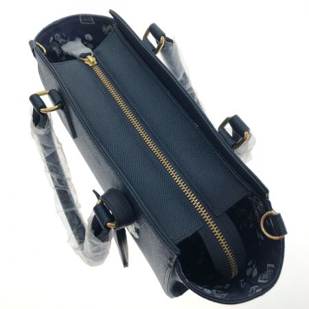  Samantha Vega サマンサベガ 2WAYバッグ ディズニー 美女と野獣 ネイビー