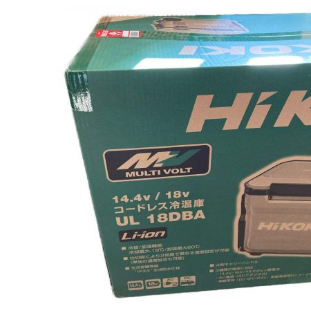  HiKOKI ハイコーキ コードレス冷温庫 UL18DBA サンドベージュ