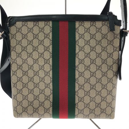  GUCCI グッチ シェリーライン ショルダーバッグ 本体のみ 387111 ベージュ x ブラック