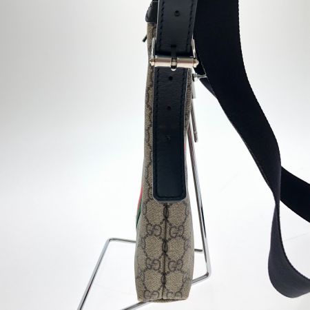  GUCCI グッチ シェリーライン ショルダーバッグ 本体のみ 387111 ベージュ x ブラック