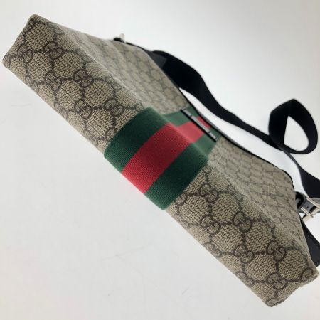  GUCCI グッチ シェリーライン ショルダーバッグ 本体のみ 387111 ベージュ x ブラック