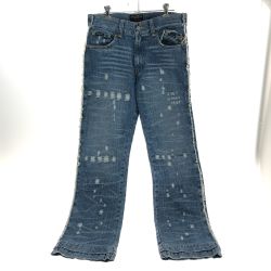 □□ DOLCE & GABBANA ドルチェアンドガッバーナ ベッカムデニムジーンズ ライトブルー Bランク