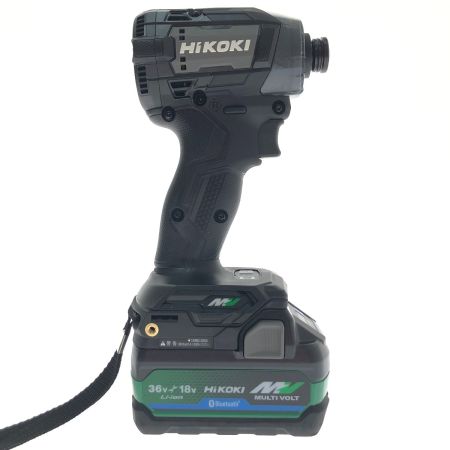  HiKOKI ハイコーキ コードレスインパクトドライバ 36V WH36DD(2XHBSZ) ブラック