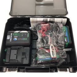 □□ HiKOKI ハイコーキ コードレスインパクトドライバ 36V WH36DD(2XHRSZ) レッド Sランク