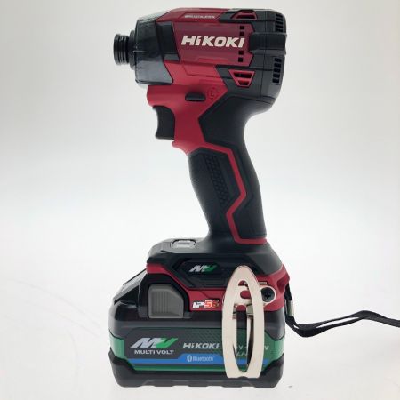  HiKOKI ハイコーキ コードレスインパクトドライバ 36V WH36DD(2XHRSZ) レッド