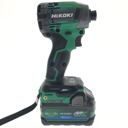  HiKOKI ハイコーキ コードレスインパクトドライバ 36V WH36DD(2XHLSZ) グリーン