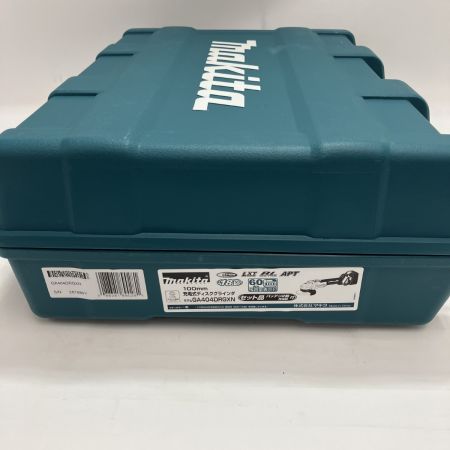 MAKITA マキタ 100mm 充電式ディスクグラインダ 18V GA404DRGXN ブルー バッテリー2個・充電器・ケース付