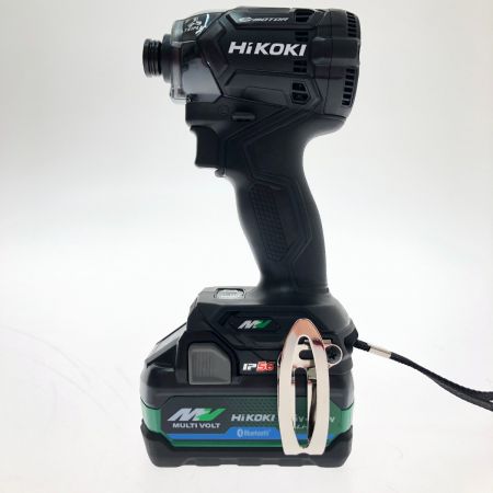  HiKOKI ハイコーキ コードレスインパクトドライバ 36V WH36DC(2XPBSZ) ブラック