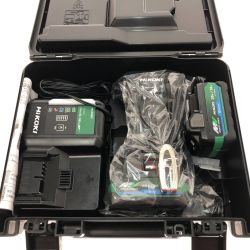 □□ HiKOKI ハイコーキ コードレスインパクトドライバ 36V WH36DC(2XPBSZ) ブラック Sランク