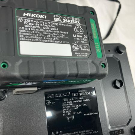 HiKOKI ハイコーキ コードレスインパクトドライバ 36V WH36DC(2XPBSZ) ブラック 未使用品