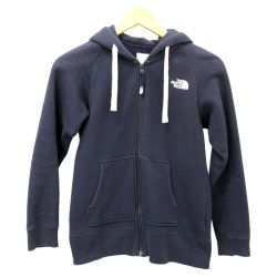 □□ THE NORTH FACE ザノースフェイス パーカー リアビューフルジップフーディ SIZE M NTW61955 ネイビー Cランク