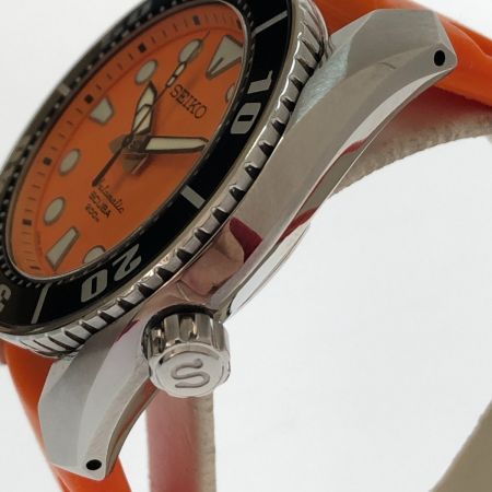  SEIKO セイコー 腕時計 プロスペックス ダイバースキューバ 自動巻き 本体のみ 6R15-00G0 オレンジ