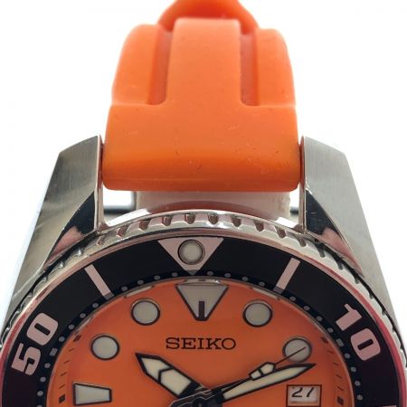  SEIKO セイコー 腕時計 プロスペックス ダイバースキューバ 自動巻き 本体のみ 6R15-00G0 オレンジ