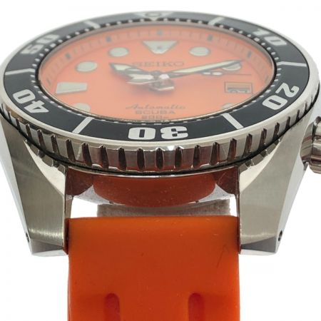  SEIKO セイコー 腕時計 プロスペックス ダイバースキューバ 自動巻き 本体のみ 6R15-00G0 オレンジ